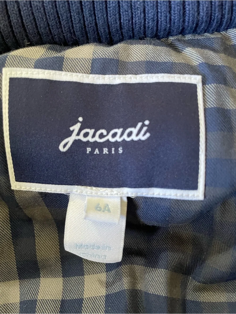 Jacadi Paris Children’s Down Winter Coat – Size 6 (6A)